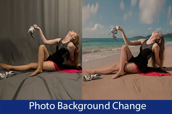 photo background change