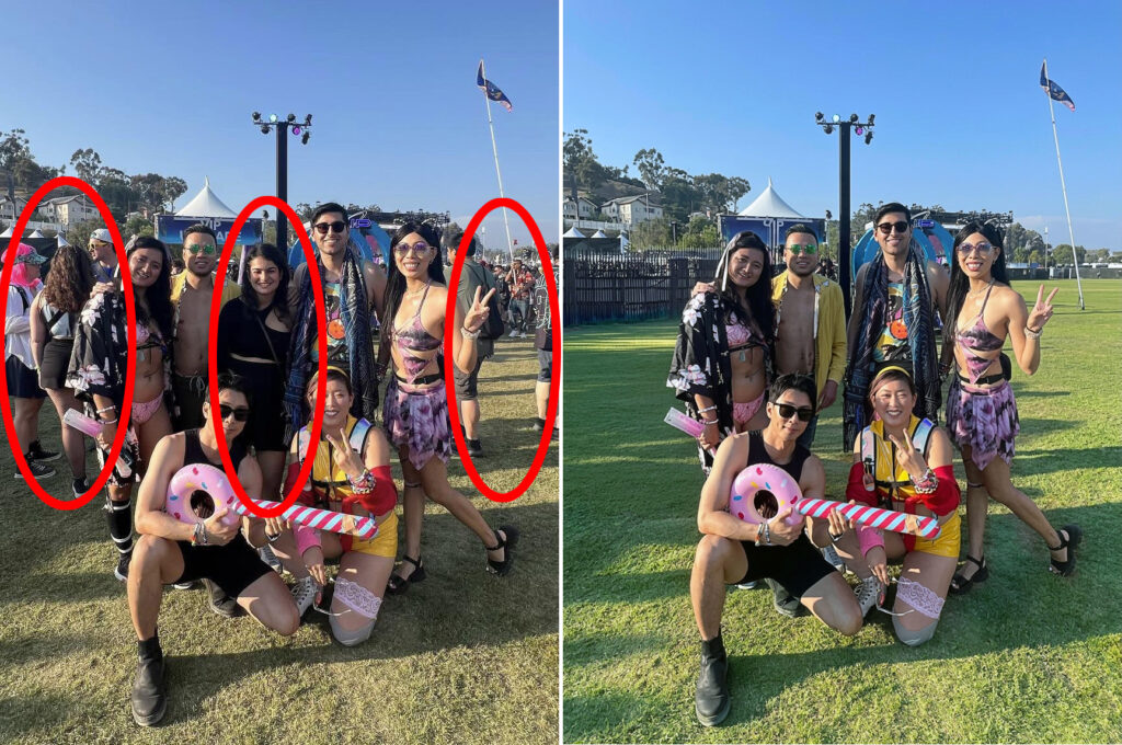 Remove People from Group Photo