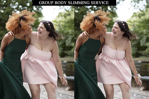 Group photo body slimming service