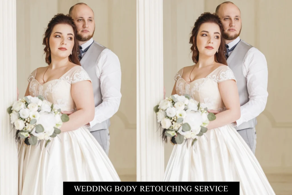 Wedding body retouching service